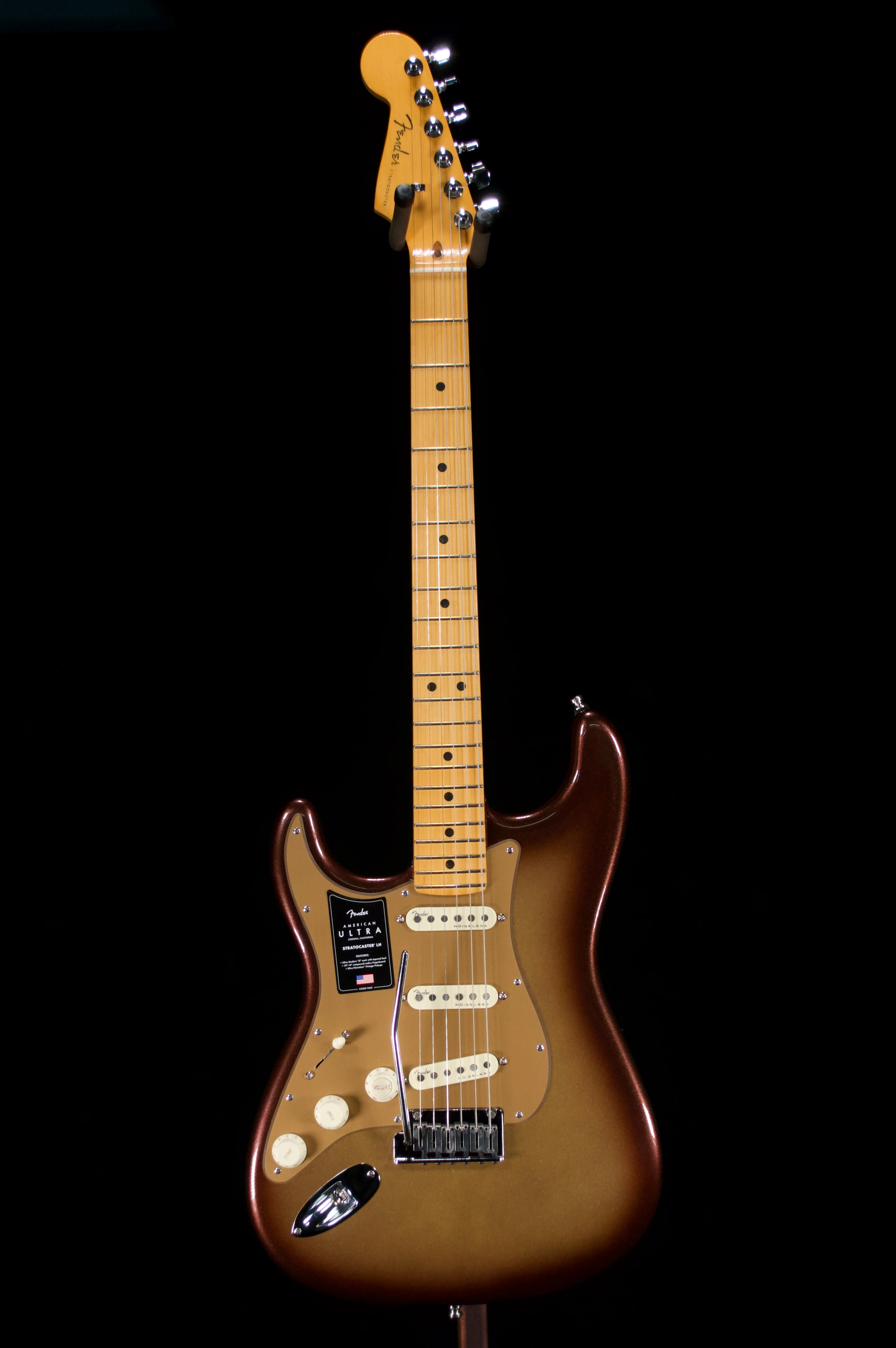 ✅ Fender American Ultra Strat in Moon Burst Left-Handed - Image 2