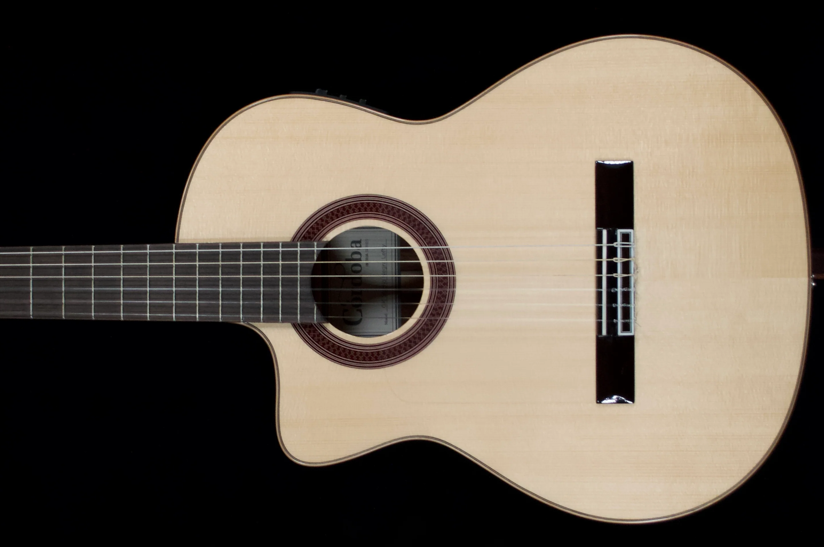 ✅ Cordoba GK Studio Negra Gipsy Kings Lefty Classical Acoustic Guitar