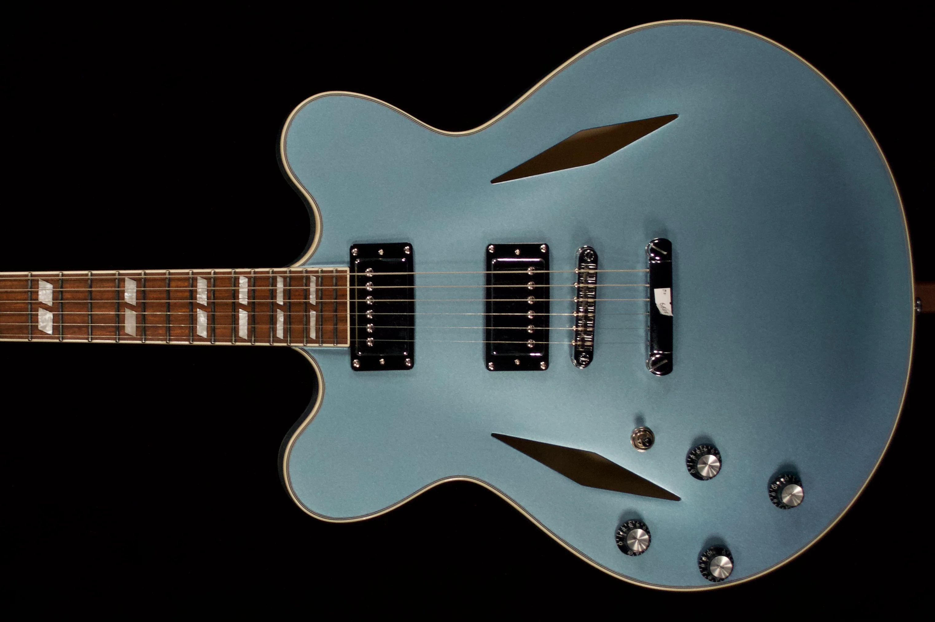 ✅ Eastwood Classic 6 HB-TL Electric Guitar Left-handed Semi-hollow
