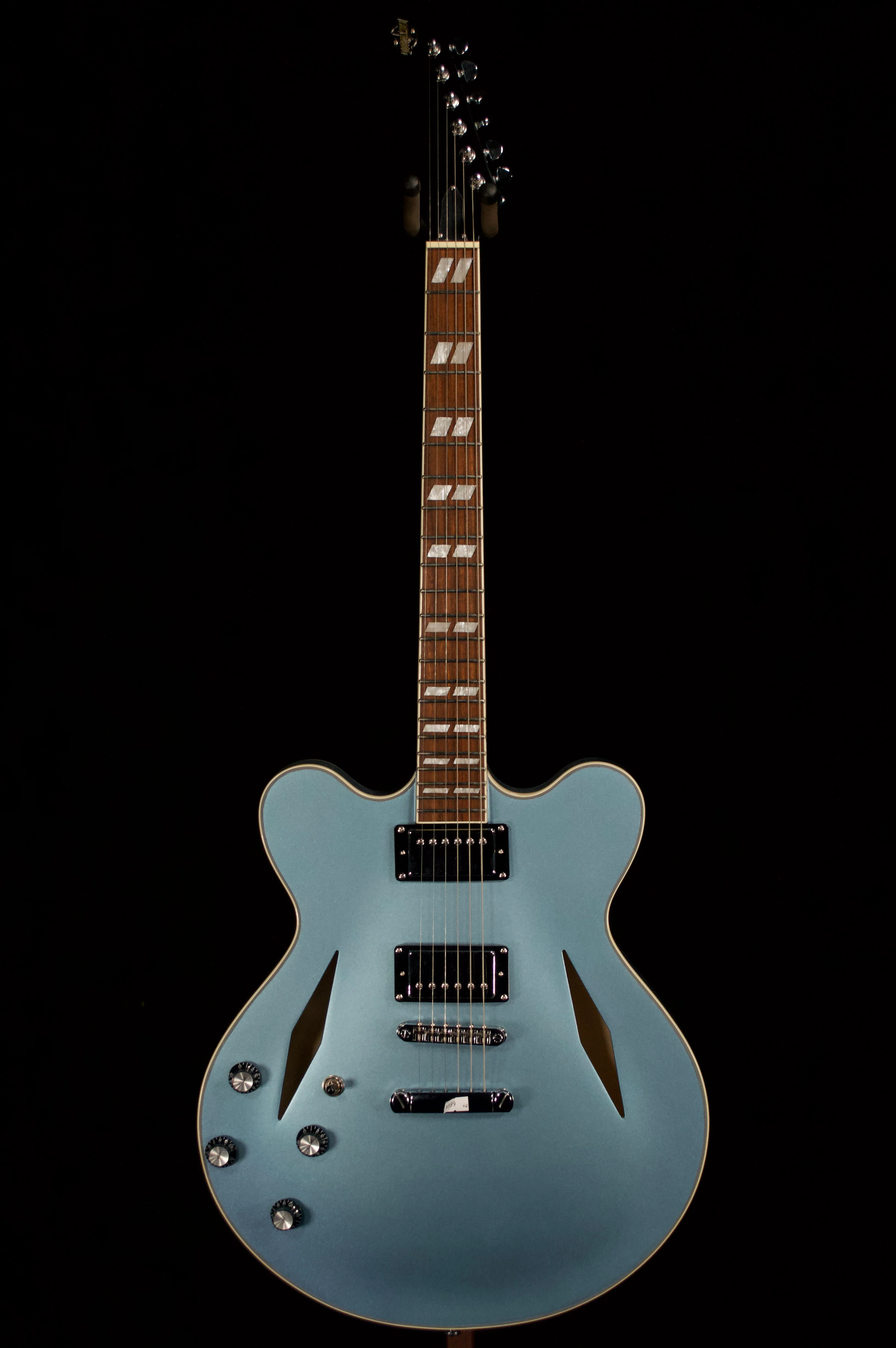 ✅ Eastwood Classic 6 HB-TL Electric Guitar Left-handed Semi-hollow - Image 2