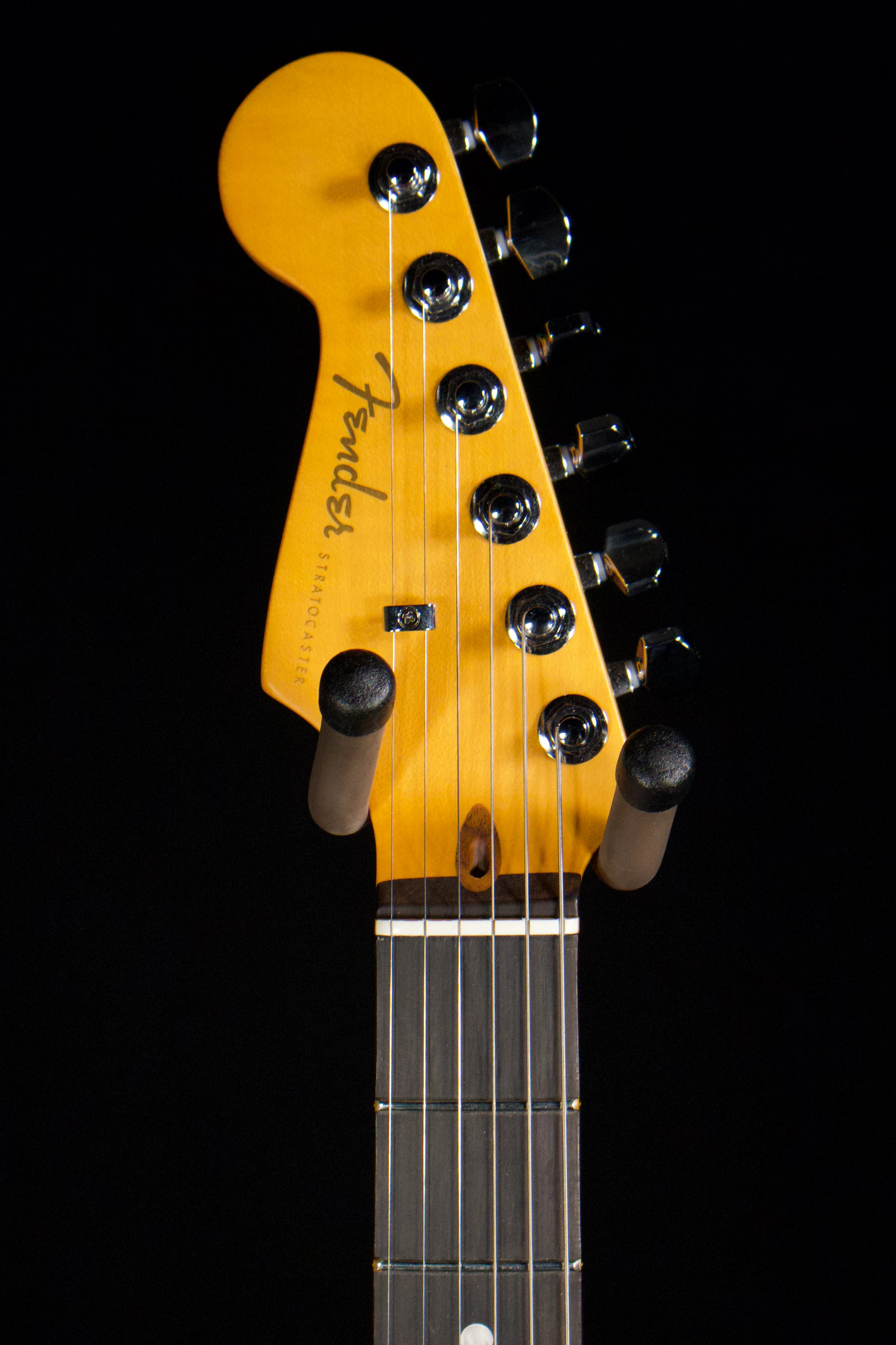 Fender American Ultra 2 Strat Left-Handed. Texas Tea finish - Image 3