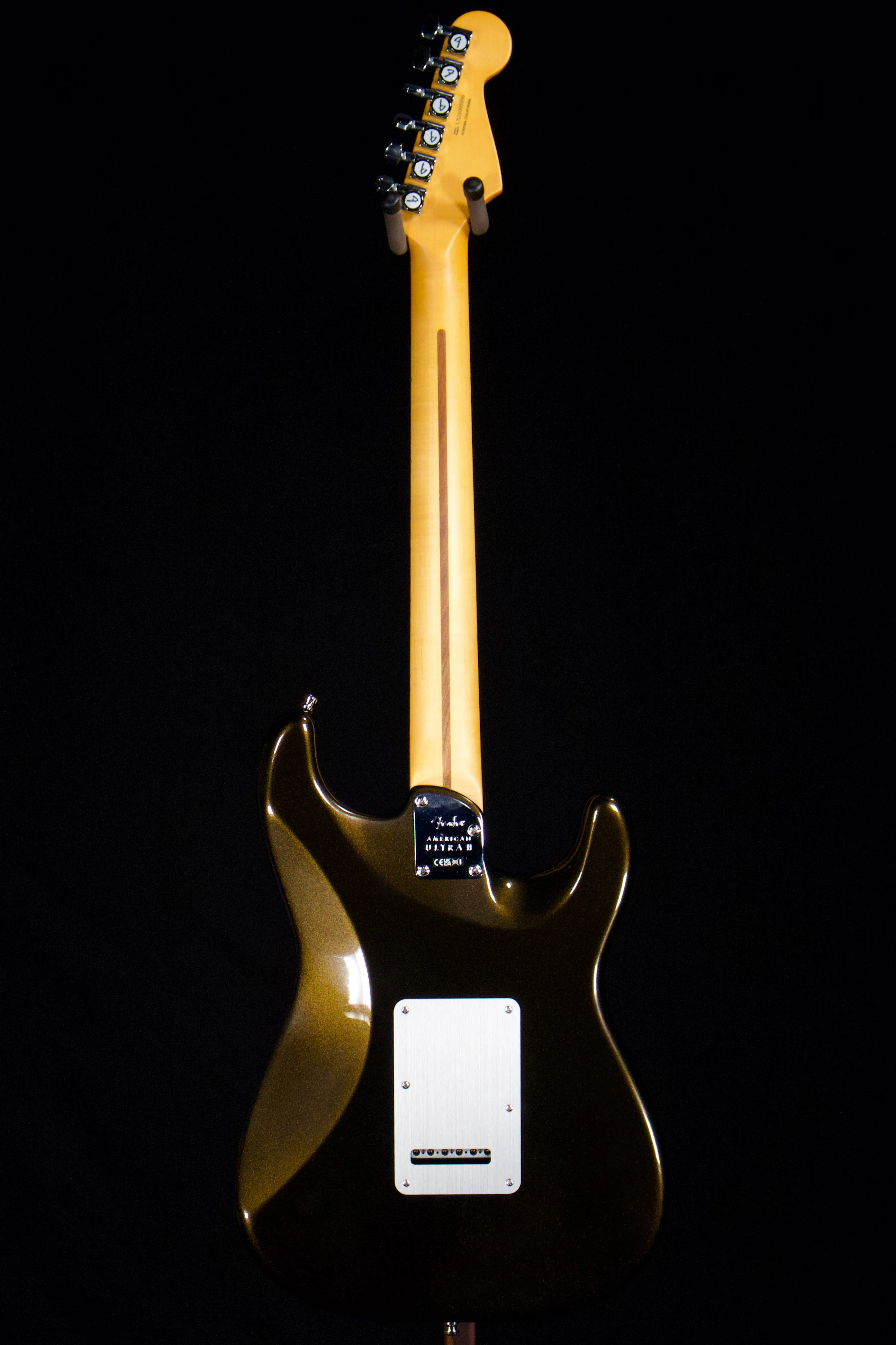 Fender American Ultra 2 Strat Left-Handed. Texas Tea finish - Image 5