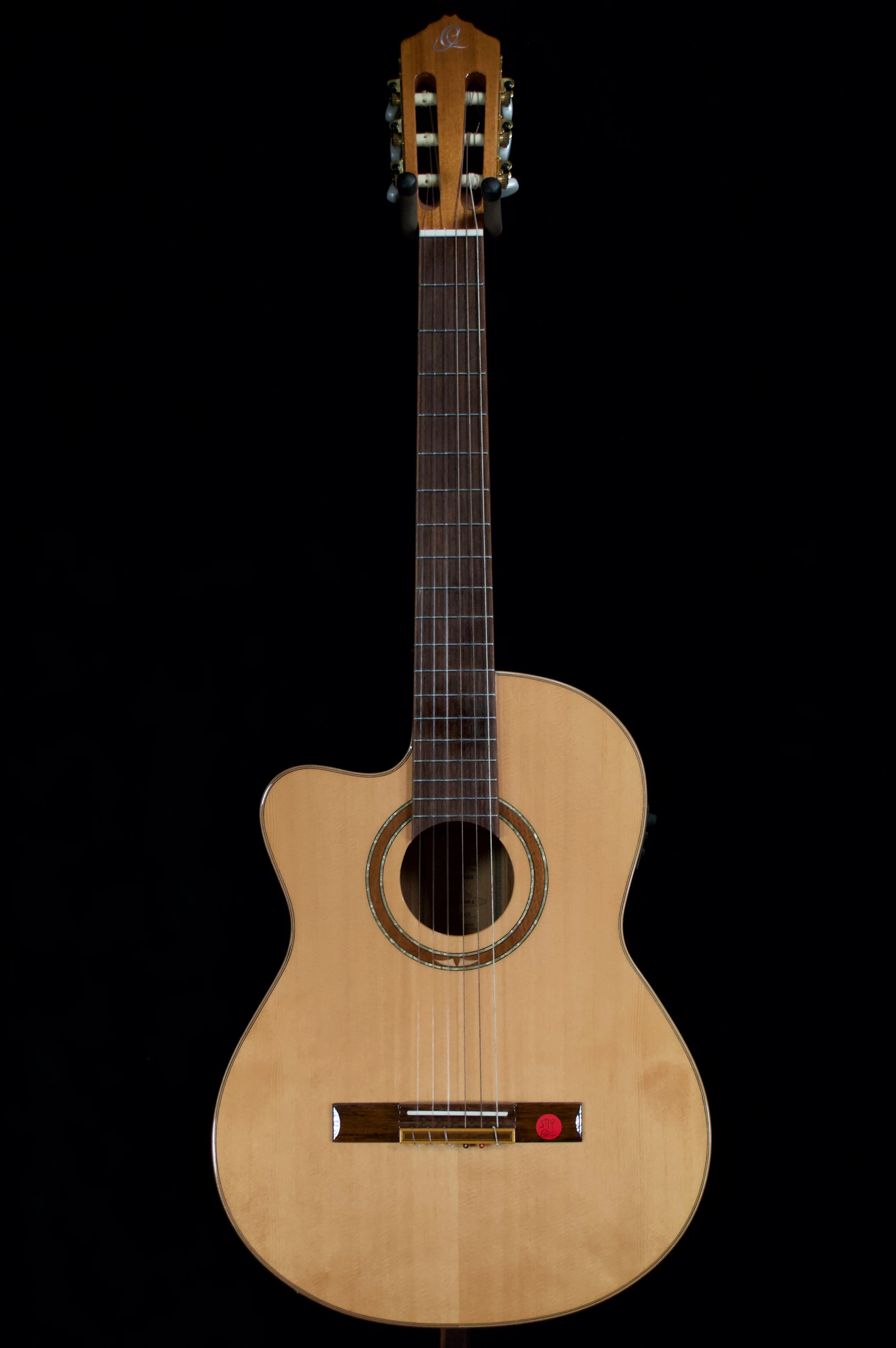✅ Ortega RCE138SN-L Lefty Classical Acoustic Guitar with Bag - Image 2