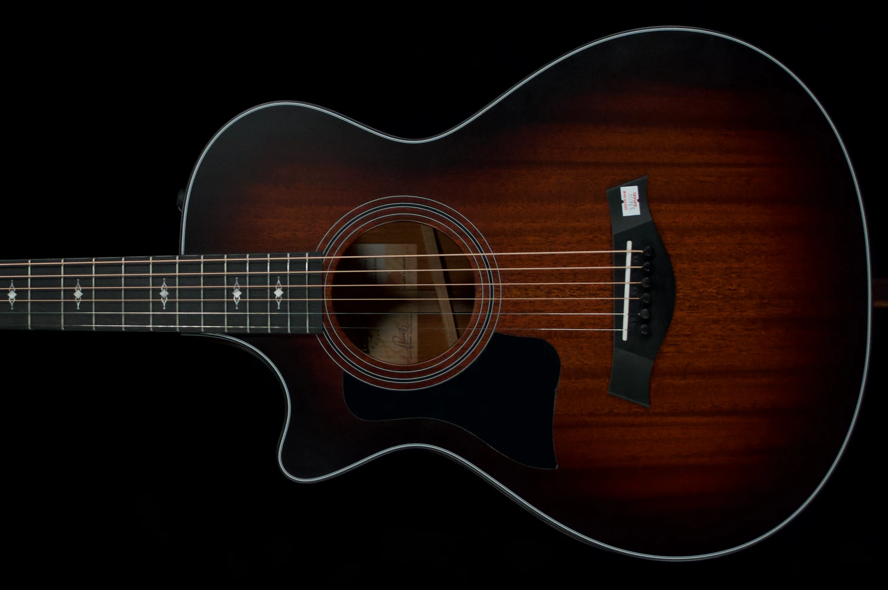 ✅ Taylor 322ce 12 Fret Grand Concert Left-handed Acoustic Electric Guitar